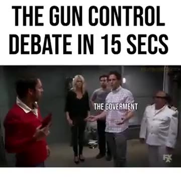 Gun Control Debate in 15 Seconds