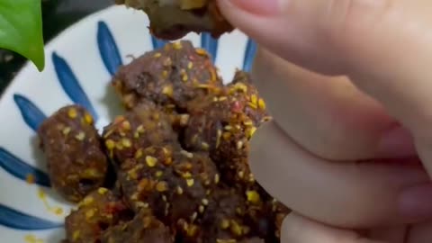 Delicious duck neck