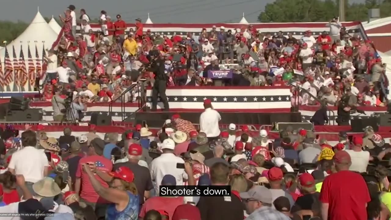 Mapping the Donald trump's shooting