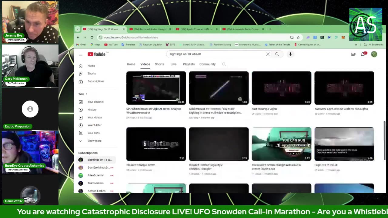 World Famous NASA HAcker Garry McKinnon, ALienScientist & Crypto Alchemist BurnEye