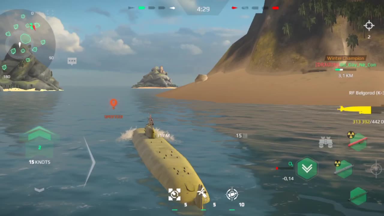 Modern warships february battlepass 2/2 #3 yellow submarine