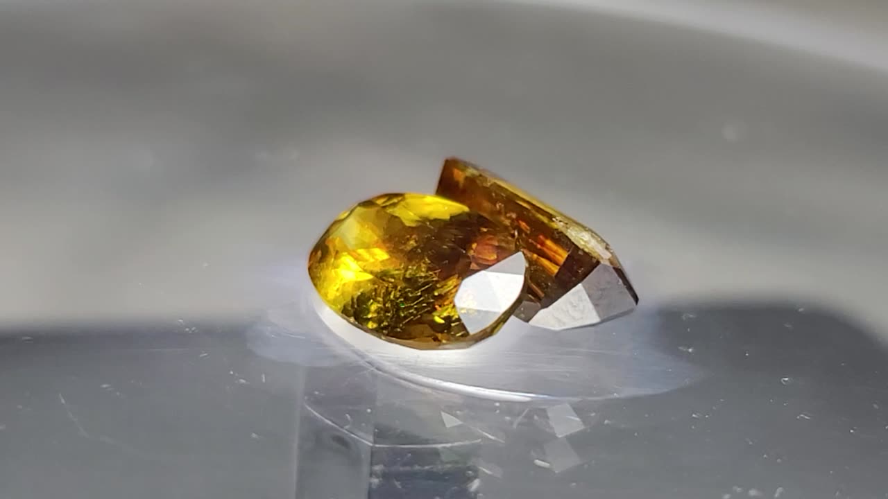 Top quality faceted Sphene Gems