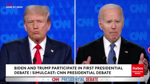 'You're A Whiner'- Biden Lambasts Trump At First Presidential Debate