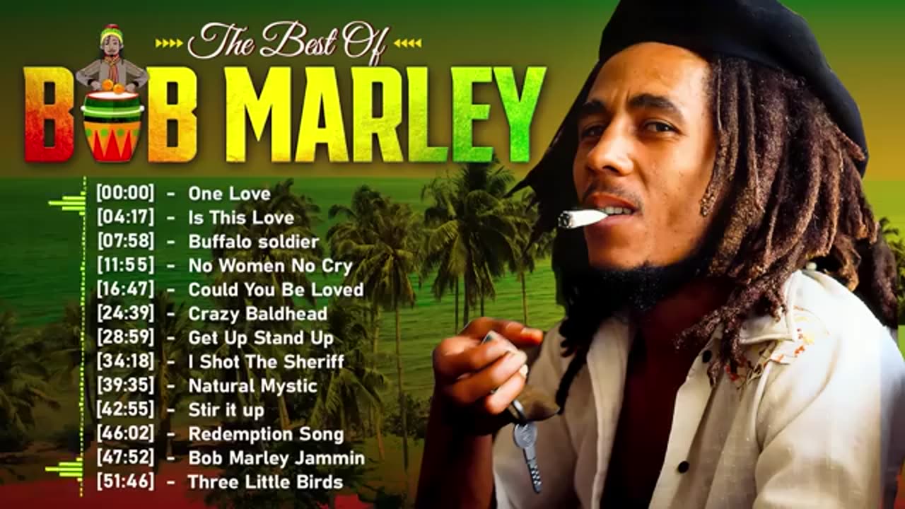 VK Bob Marley Greatest Hits Full Album - Bob Marley Reggae Songs