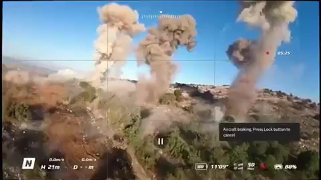 Etzioni Brigade fighters blow up Hezbollah infrastructure