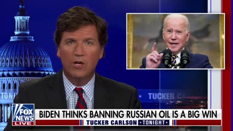 Tucker EXPOSES Why The WH Is Willing To Hurt Americans With Policies That Will Not Affect Putin