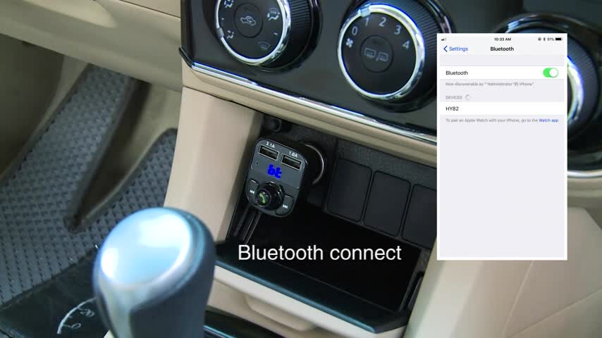 Bluetooth FM Transmitter