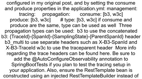 Use both B3 and W3C trace formats in trace propagation between Spring Boot 2 amp 3 applications