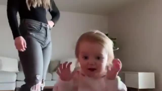 In this video a baby is dancing who is looking very nice👶👶👶👶👶