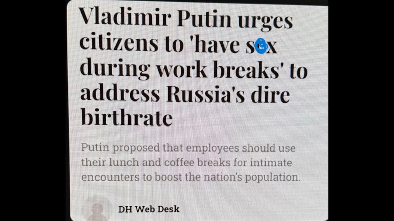 Putin's "The Office" is WAY HOTTER!