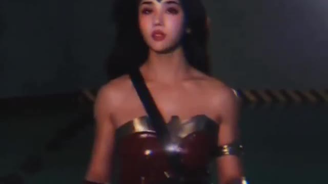 Super women transfer tik tok video