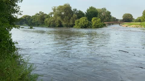 Humber River James Gardens heavy flow