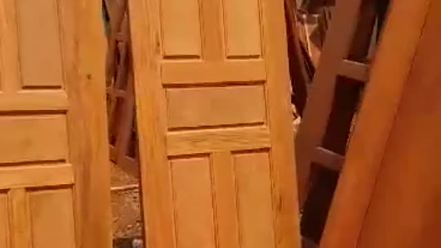 Khmer handmade door fashion