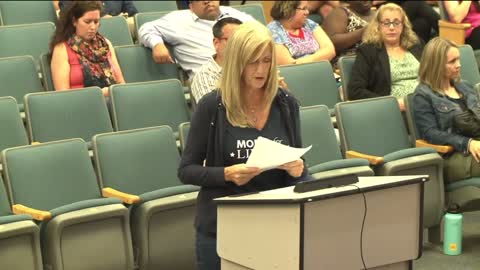 🚨Mom for Liberty Puts Her School Board on Notice 🚨