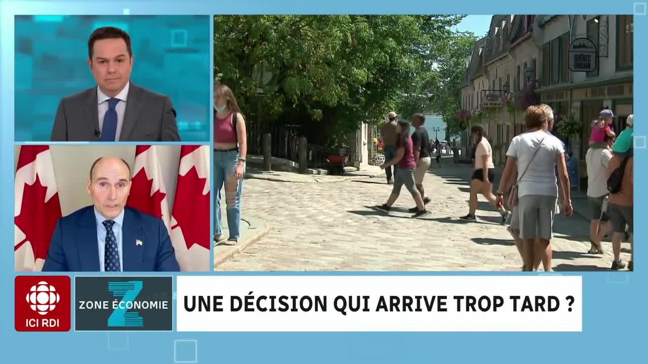 Zone économie _ Tests à la frontière _ le Canada a-t-il trop attendu