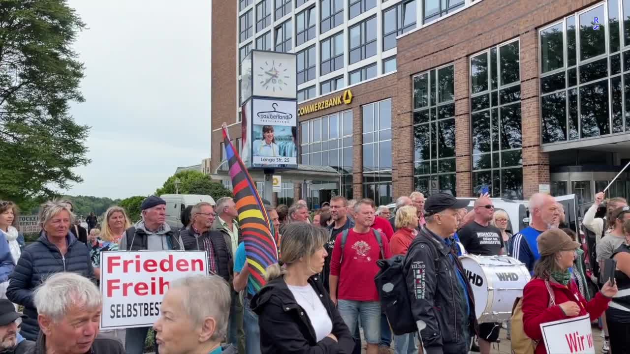Rostock - Teil1 - vom Empfang K.Lauterbach zur Gesundheitskonferenz in Rostock