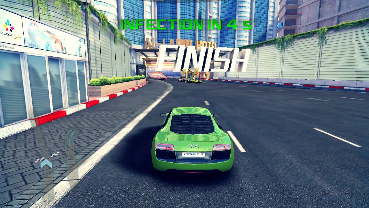 Asphalt8 ; Airbome.[Leavel Number 22]