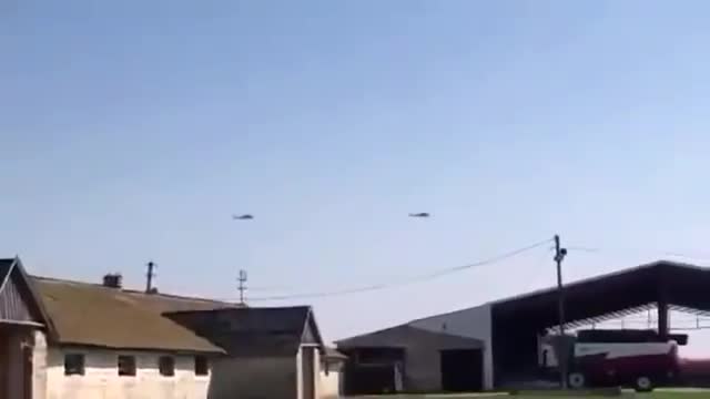 Apr. 2nd, 2021: Russian attack helicopters spotted on the border with Ukraine