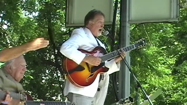 2013-08-17 Bucky Pizzarelli Frank Vignola, Gene Bertoncini Morristown, NJ Jazz and Blues Festival