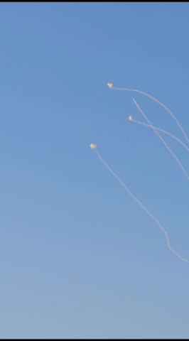 failed interceptions by the Iron Dome missiles to intercept rockets launched from Syria