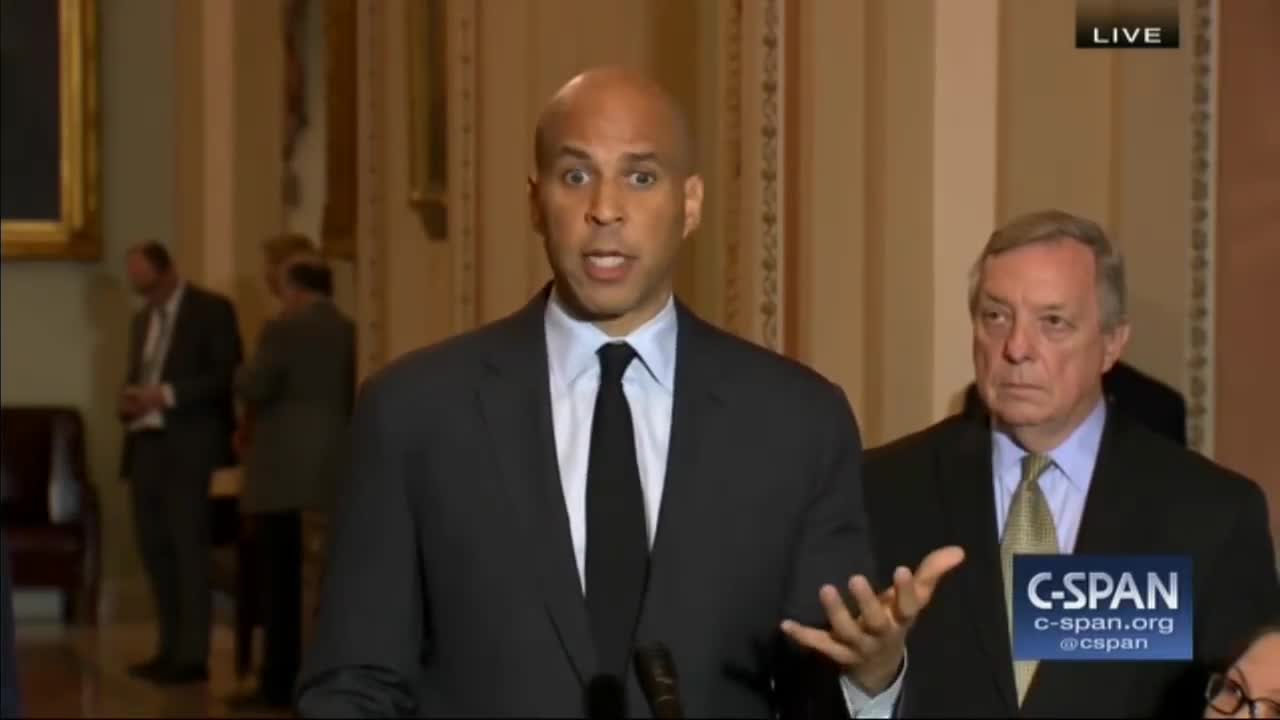 NJ Senator Booker — It Doesn't Matter If Brett Kavanaugh Is Innocent Or Guilty