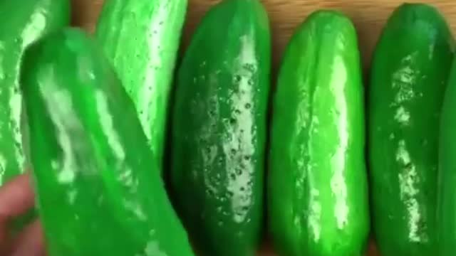 Vegetable Satisfying Video ASMR