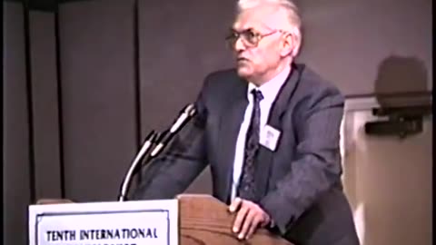 Udo Walendy at the 10th IHR Conference (1990)