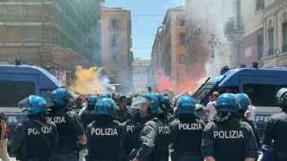 Rome Sees MASSIVE Protest Against The Great Reset