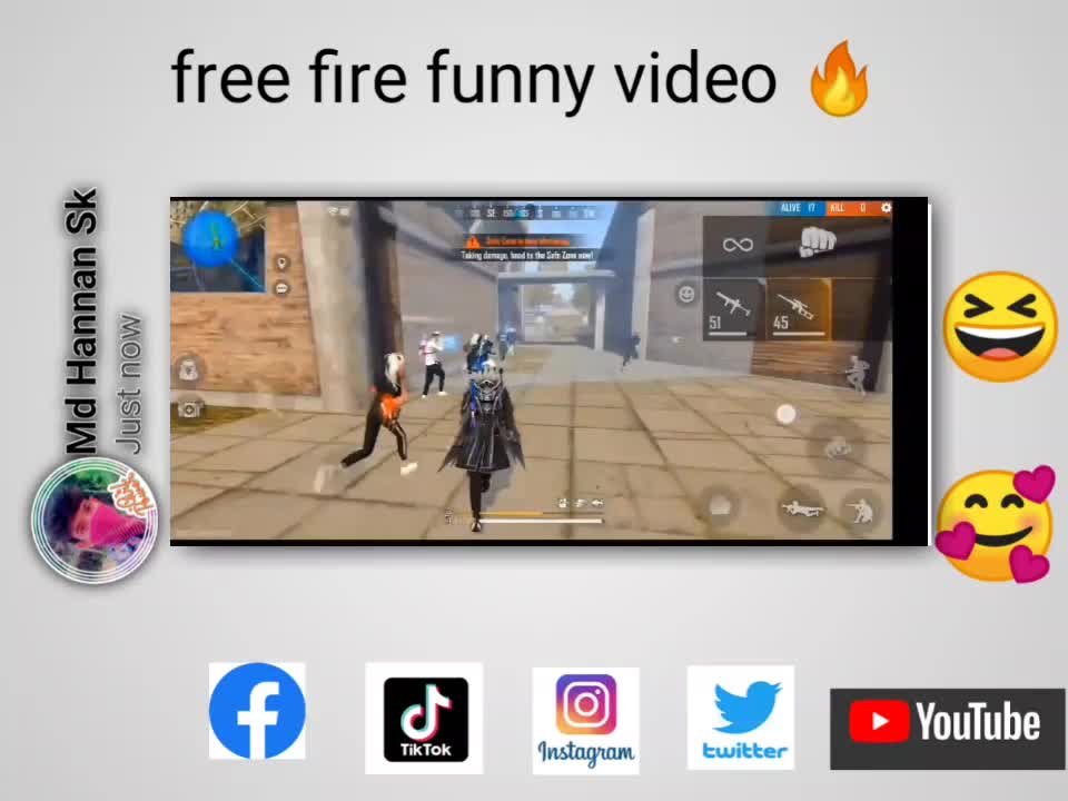 Free fire video 🔥 Breakup TikTok video