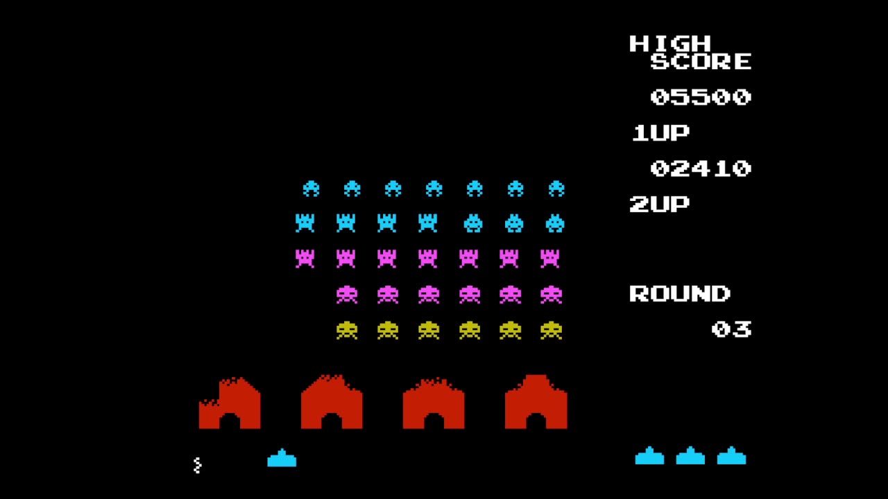 Space Invaders for the Nintendo Entertainment System (NES)