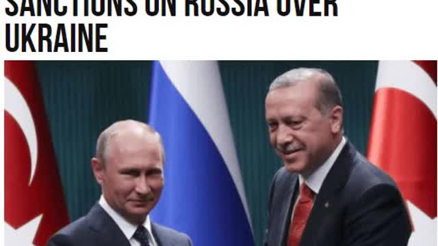 NATO member. Turkey Says It Will Not Impose Sanctions on Russia over Ukraine