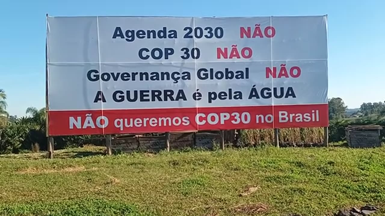 Quem não tem VOCAÇÃO PARA ESCRAVO - LEVANTA! A ÁGUA não pode ser considerada AÇÃO VERDE.