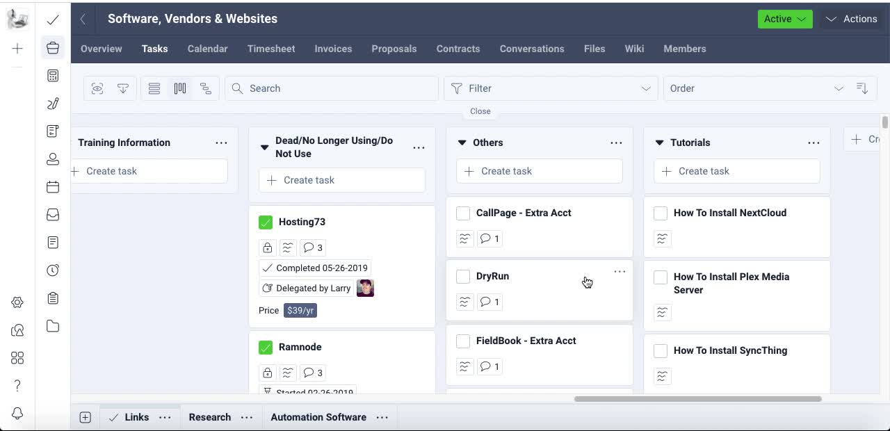 Plutio Use Cases