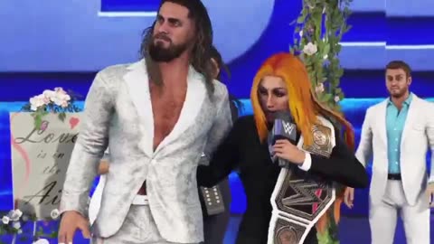 seth and becky crash the wedding wwe 2k24 myrise