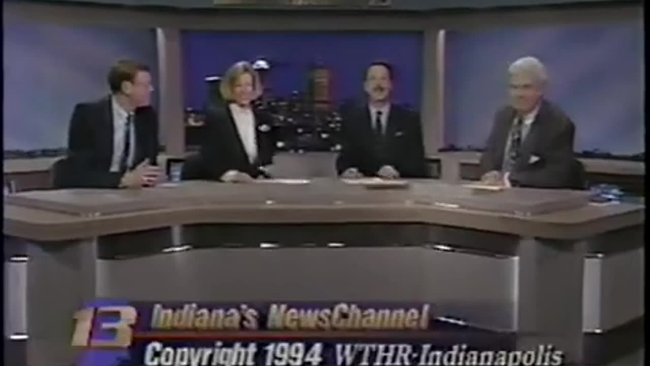 February 3, 1994 - 11PM WTHR Indianapolis Newscast (Complete)