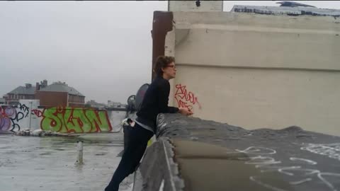 jordy - b-roll footage taken from Bushwick, Brooklyn, New York rooftop