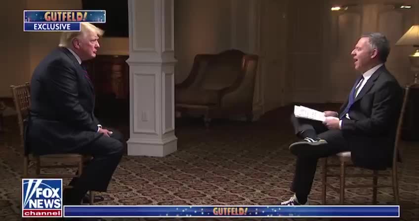 Trump on Gutfeld, Part 3.