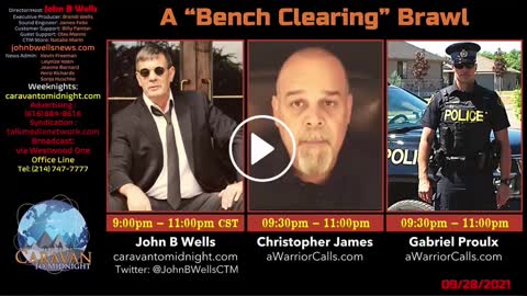 A "Bench Clearing" Brawl