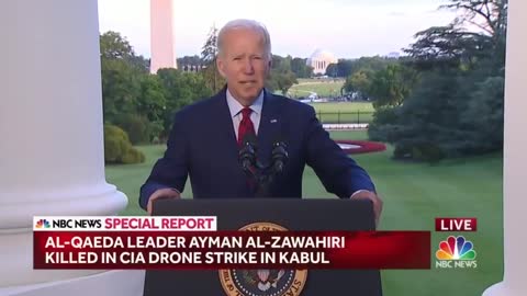 Biden Confirms Killing Of Al Qaeda Leader Ayman al-Zawahiri!!