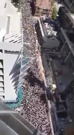 Australia today, this was Brisbane