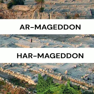 Where is the actual location ARMAGEDDON #armageddon #zechariah14 #revelation19 #finalbattle #warzone