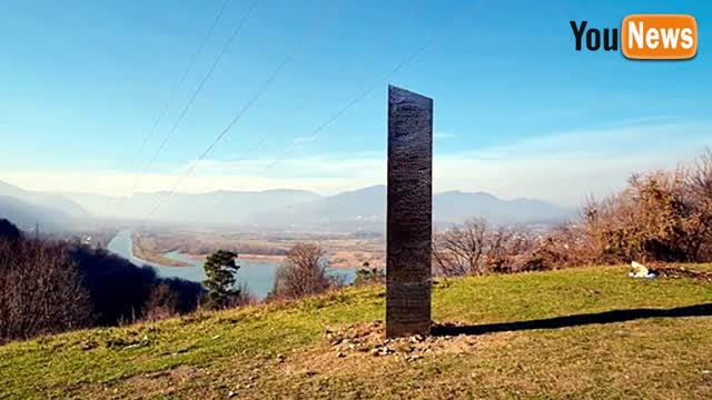 Another Monolith Found Near Church Ruins In Spain