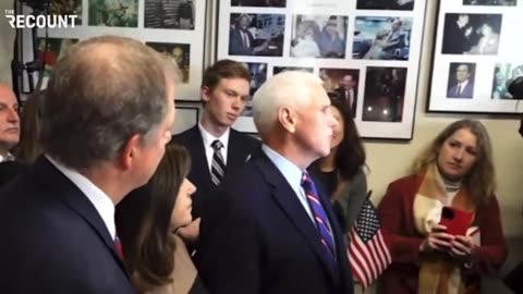 Pence Heckled.