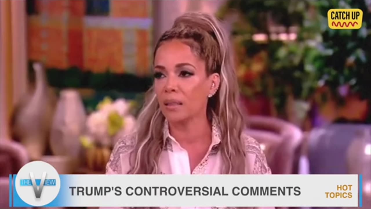 The View host go on an emotional outburst about Trump