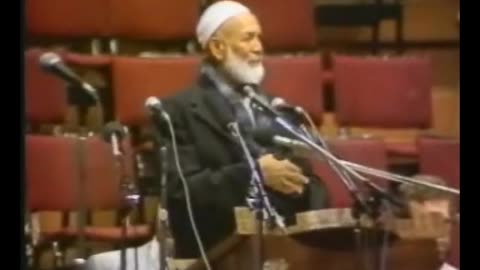 Christians Trinity Explained By Muslim Speaker Shaik Ahmed Deedat