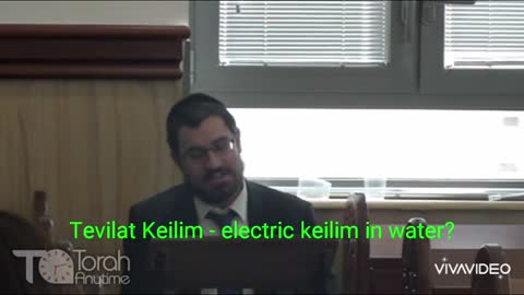 Tevilat Keilim - electric keilim in water?