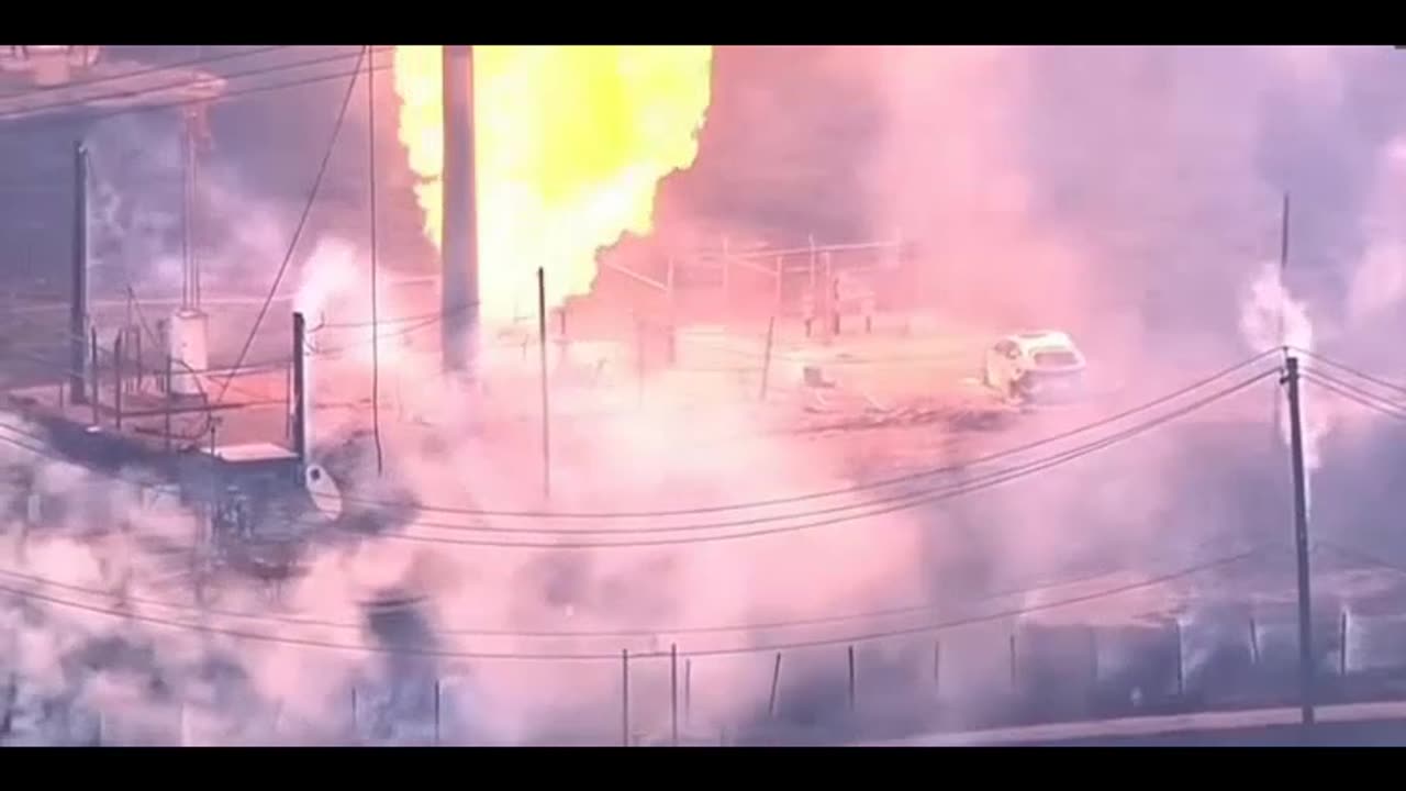 **Massive Pipeline Explosion in Texas Sparks Towering Fire, Evacuations Ordered**