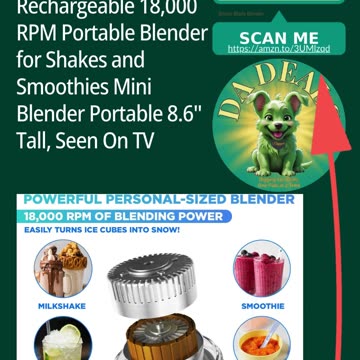 🌟 Check out our deep dive into the Emson Bionic Blade Personal-Sized Blender!