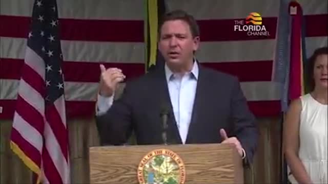 Gov. DeSantis slams Joe Biden over vaccine mandate.