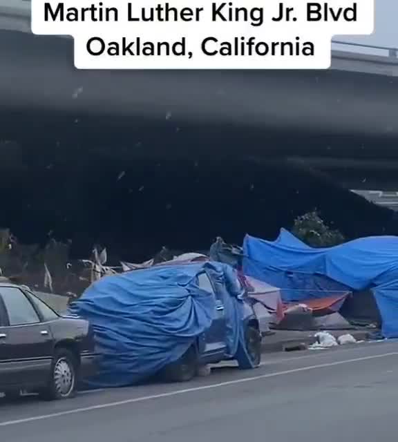 The Ghetto: Martin Luther King Jr Blvd - Oakland, California